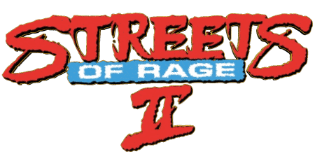 02 Logo Streets of Rage Jeux Vidéo Multi Média 
