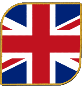 Quadrato UK Europa Bandiere 