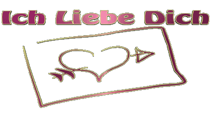 Cuore Ich Liebe Dich Tedesco Messagi 
