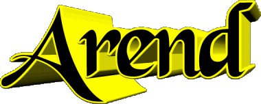 Arend A MASCULINE - German First Names 