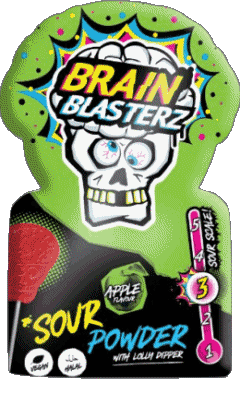 Brain Blasterz Caramelos Comida 