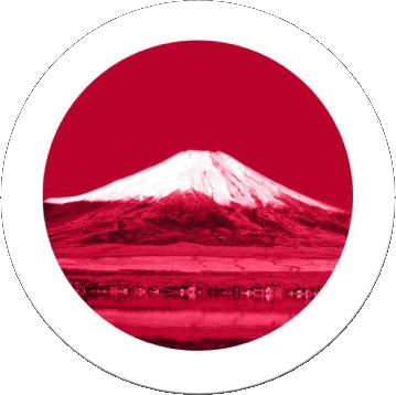 Tondo Giappone Asia Bandiere 