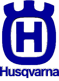 1990-1990 logo Husqvarna MOTOCICLETAS Transporte 