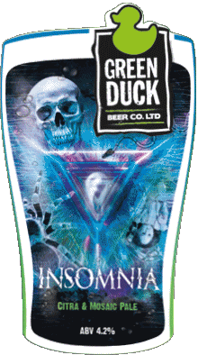 Insomnia-Insomnia Green Duck UK Bier Getränke 
