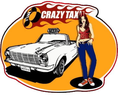 01 Crazy Taxi Jeux Vidéo Multi Média 