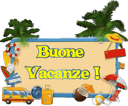 06 Fond Transparent Buone Vacanze Italien Messages 