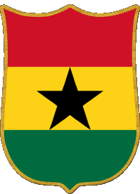 Diverso Ghana África Banderas 