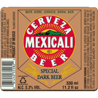 Mexicali Mexique Bières Boissons 