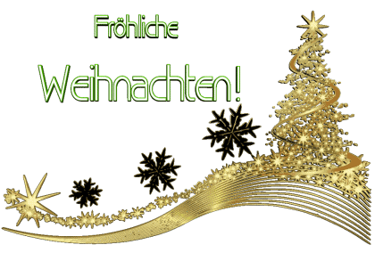Serie 15 Fröhliche  Weihnachten Alemán Mensajes 