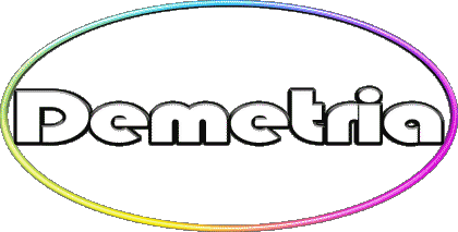 Demetria D FEMININE - Spain First Names 