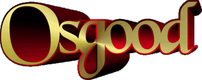 Osgood O MASCULINO - UK - USA - IRL - AUS - NZ Nombre 