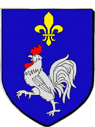 Blasón-Blasón LANGEAC 43 Departamentos - Ciudades Francia Banderas 