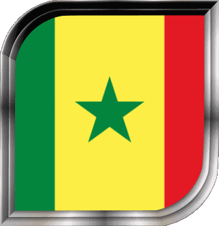 Plaza Senegal Afrika Fahnen 