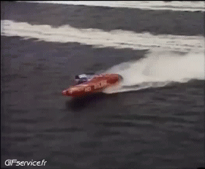 Offshore Power Boat Bateaux Transports Humour - Fun 