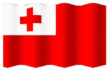 Welligkeit Tonga Ozeanien Fahnen 