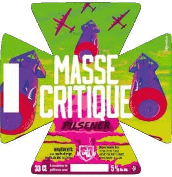 Masse critique-Masse critique Sainte Cru France Métropole Bières Boissons 