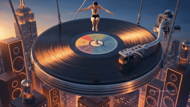 Tightrope Walker A.I Mix Humor -  Fun 