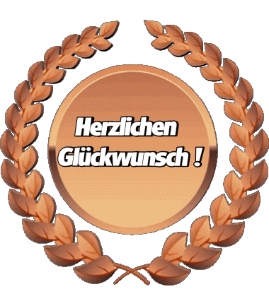 12 Herzlichen Glückwunsch Tedesco Messagi 