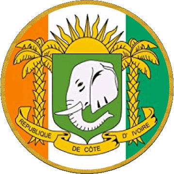 Ronda Costa de Marfil África Banderas 