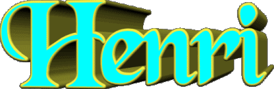 Henri H MASCULINO - Francia Nombre 