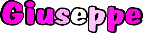 Giuseppe G MANN - Italien Vorname 