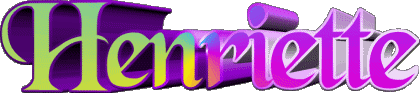 Henriette H FEMENINO - Francia Nombre 