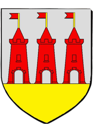 Blazon-Blazon GIROMAGNY 90 Departments - Cities France Flags 