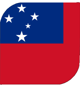 Platz Samoa Ozeanien Fahnen 