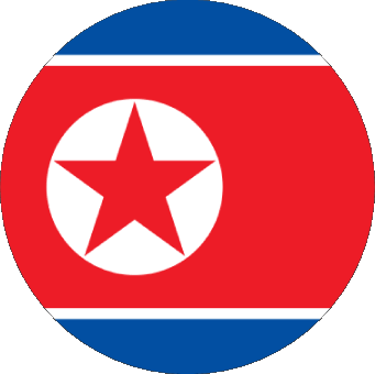 Diverso Corea del Norte Asia Banderas 