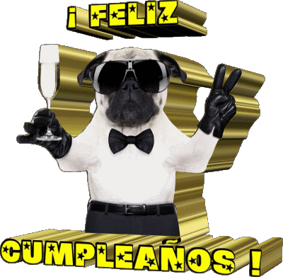 001 Animales Feliz Cumpleaños Spanisch Nachrichten 