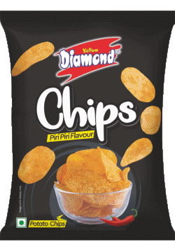 Yellow Diamond India Apéritifs - Chips - Snack Cibo 