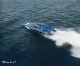 Offshore Power Boat Boote Transport Humor -  Fun 