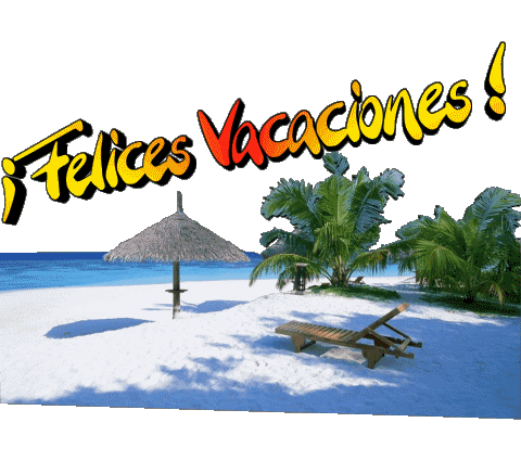 28 Sfondo trasparente Felices Vacaciones Spagnolo Messagi 