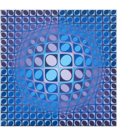 Victor Vasarely Artists Painter Humor -  Fun 
