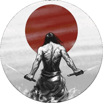 Rond Japon Asie Drapeaux 