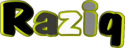 Raziq R MASCULINO - Magreb Musulmán Nombre 