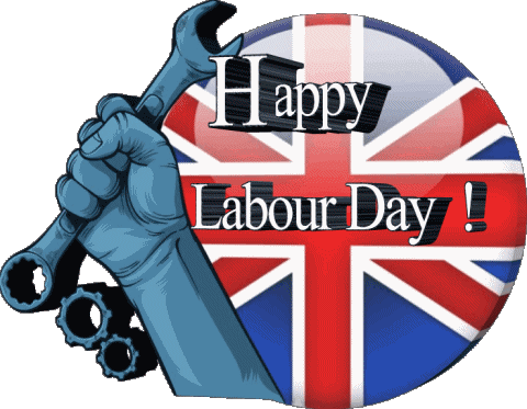 U.K Happy Labour Day Inglés Mensajes 
