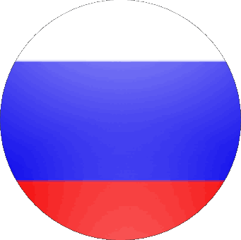 Tondo Russia Europa Bandiere 