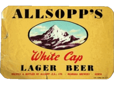 White Cap Kenia Cervezas Bebidas 