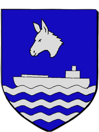 Blasón-Blasón LA MULATIERE 69 Departamentos - Ciudades Francia Banderas 