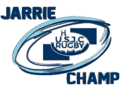 US Jarrie Champs Dept 38 Rugby Club France Logo Sports 