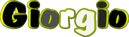 Giorgio G MASCULINE - Italy First Names 