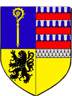 Blason-Blason TERGNIER 02 Départements - Villes France Drapeaux 