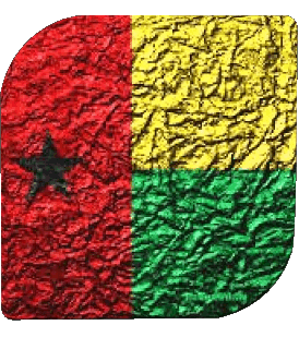 Square Guinea Bissau Africa Flags 