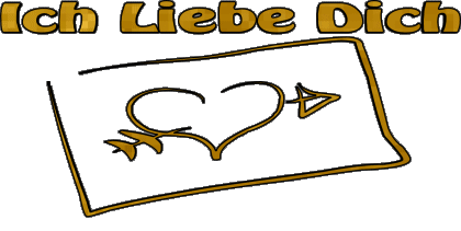 Heart Ich Liebe Dich German Messages 