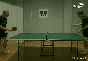 Serie 01 Ping Pong Sports Humor -  Fun 