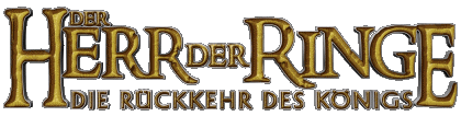 Deutsches Logo Die Ruckkehr des Konigs Der Herr der Ringe V International Multimedia 