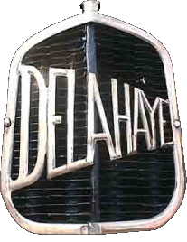 Logo Delahaye Coches - Viejo Transporte 