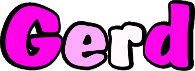 Gerd G Mann - Deutschland Vorname 