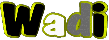 Wadi W MANN - Maghreb Muslim Vorname 